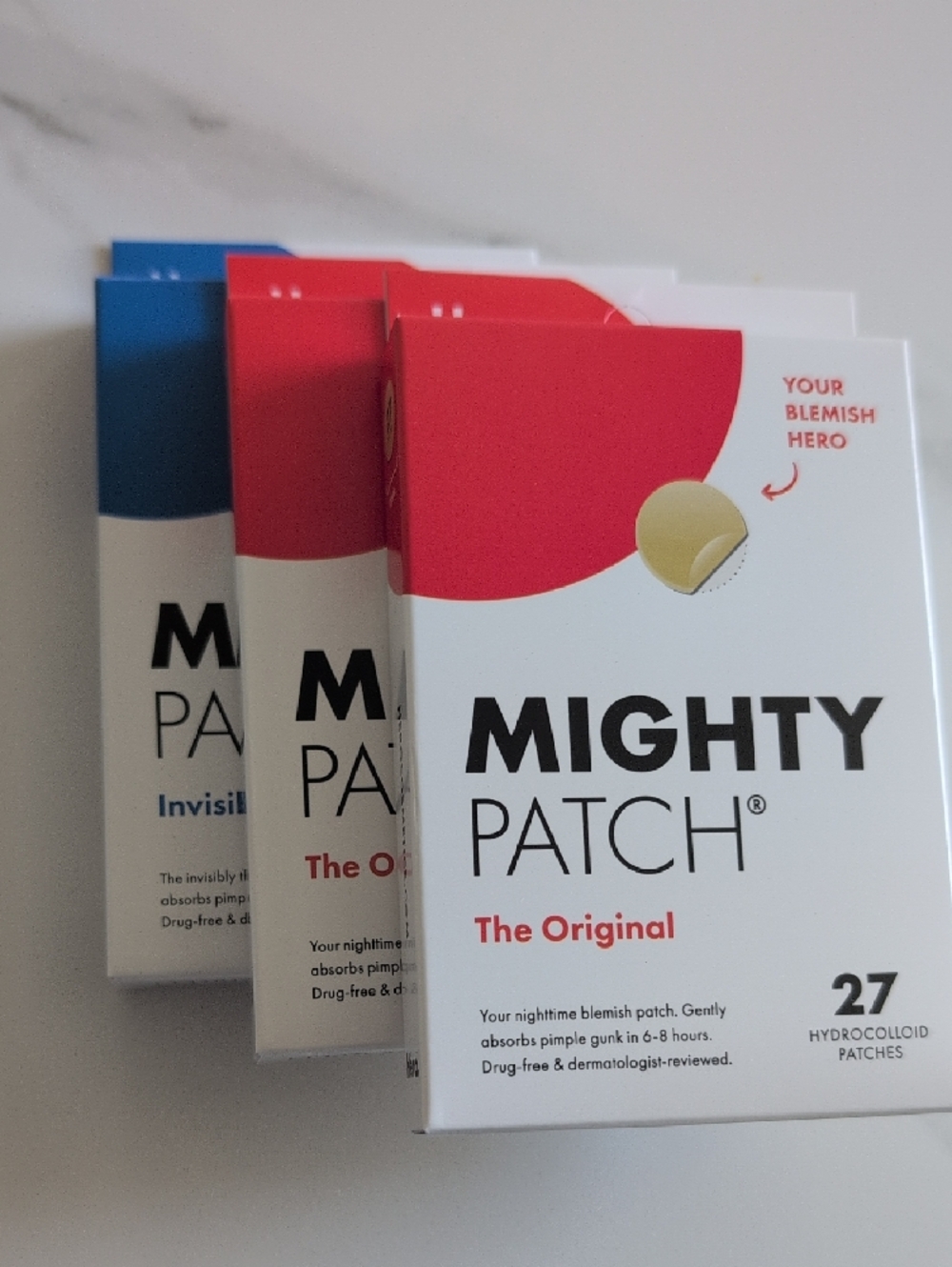 Hero Mighty Patch Acne Hydrocolloid Patches - 3 Box(27 each) - Picture 2 of 3